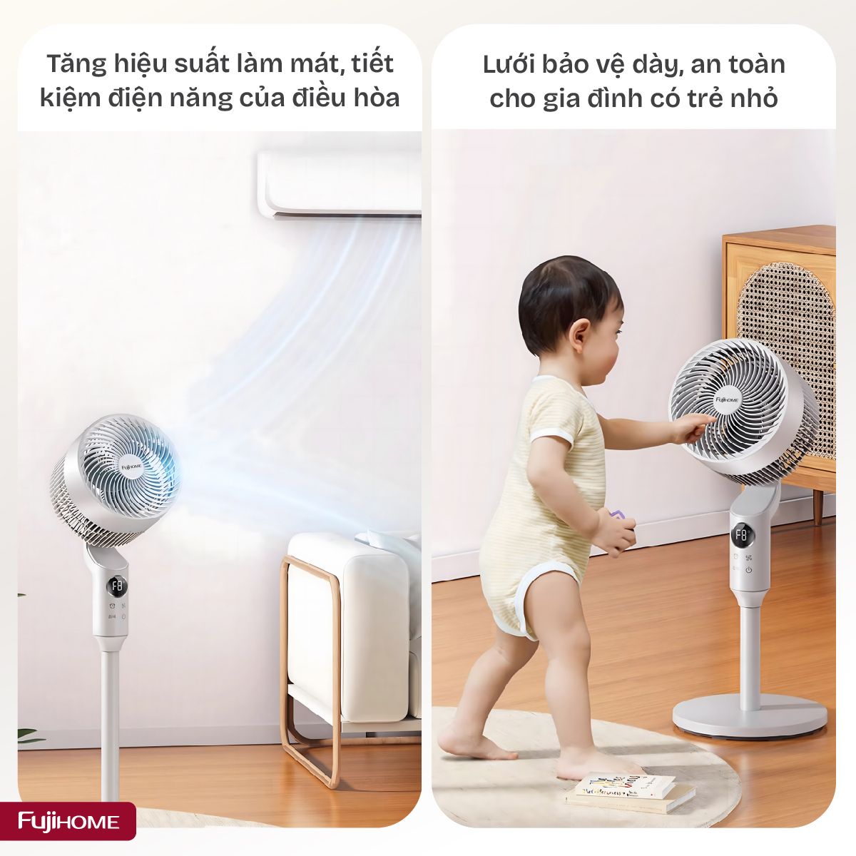Quạt tuần hoàn không khí Fujihome CF201