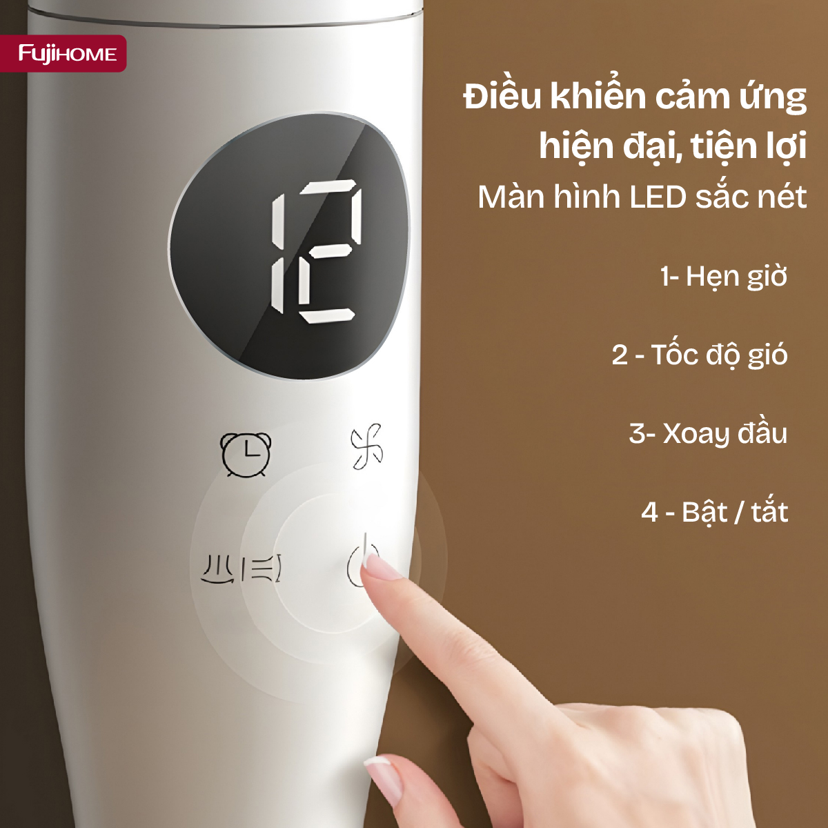 Quạt tuần hoàn không khí Fujihome CF201