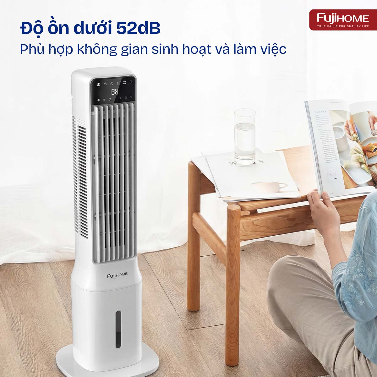 Quạt tháp làm mát bằng hơi nước Fujihome AC-1000B