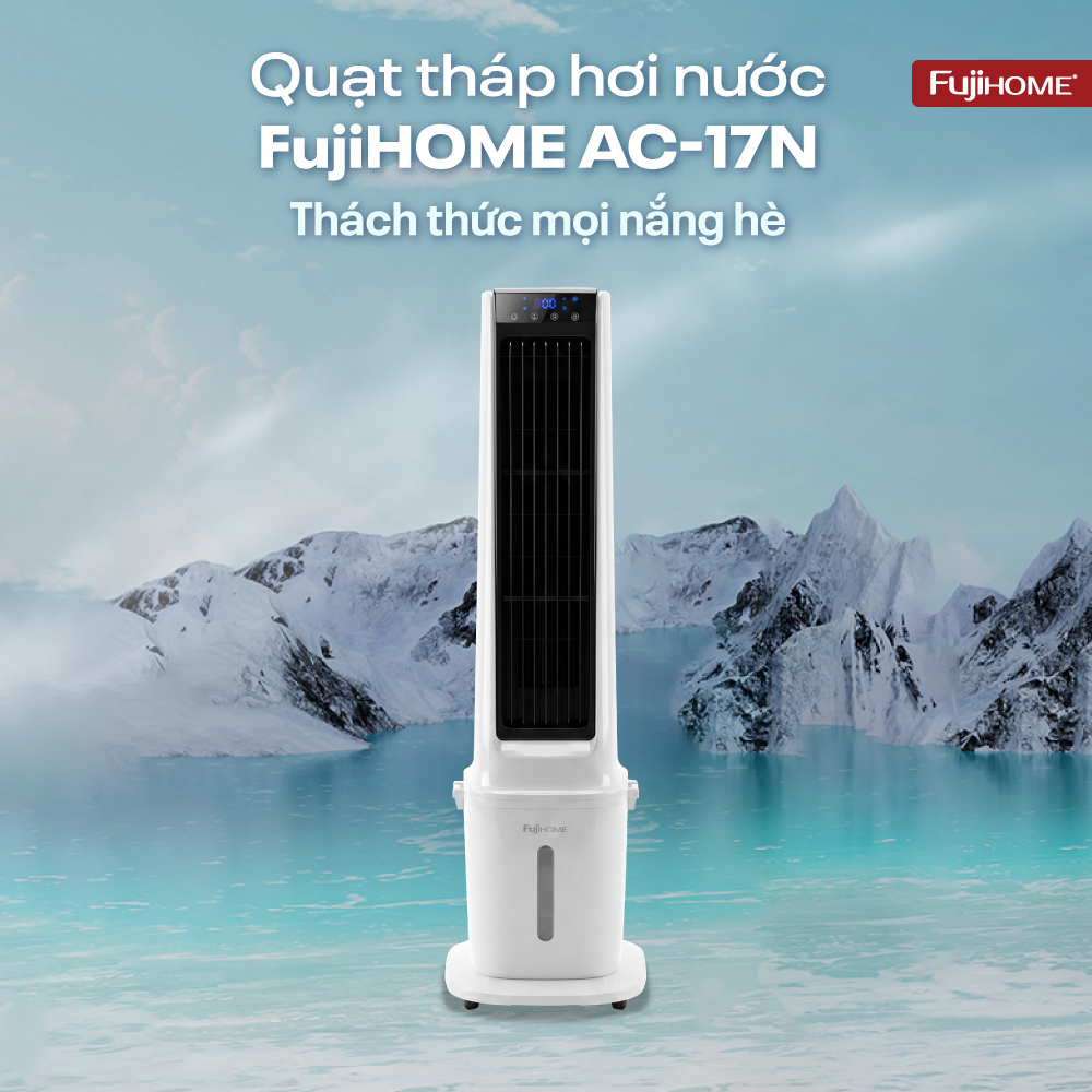 Quạt làm mát không khí hơi nước Fujihome AC-17N