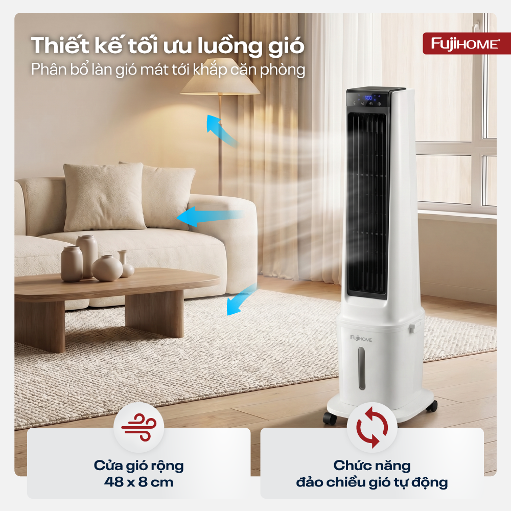 Quạt làm mát không khí hơi nước Fujihome AC-17N