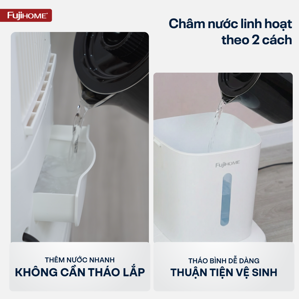 Quạt làm mát không khí hơi nước Fujihome AC-17N