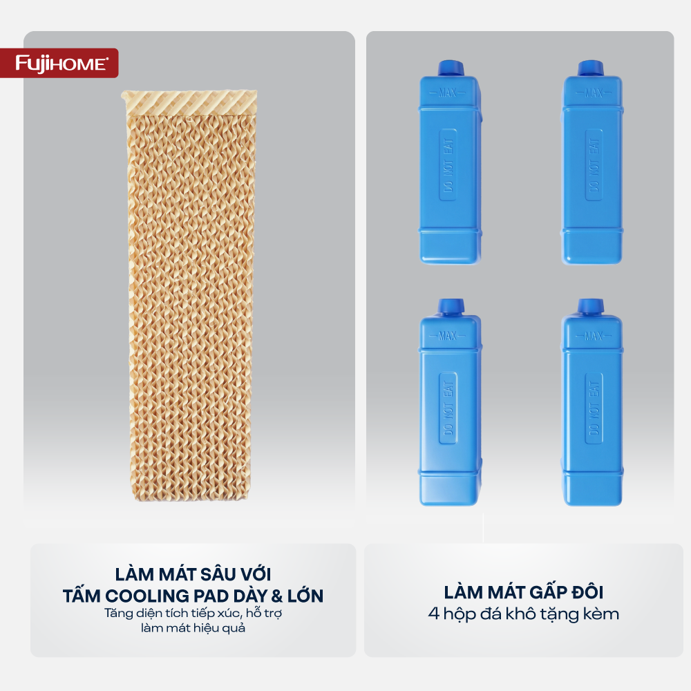 Quạt làm mát không khí hơi nước Fujihome AC-17N