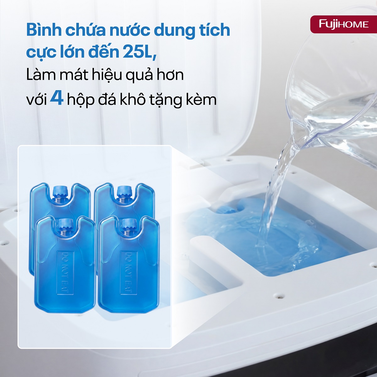Máy làm mát không khí hơi nước Fujihome AC-25