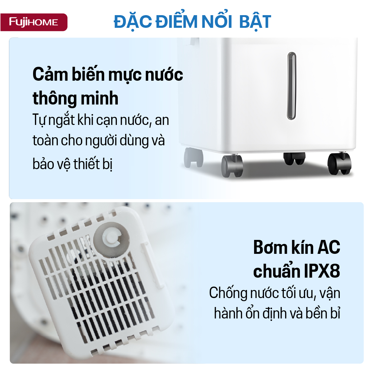 Máy làm mát không khí hơi nước Fujihome AC-25
