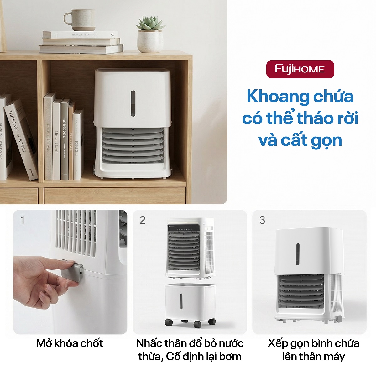 Máy làm mát không khí hơi nước Fujihome AC-25