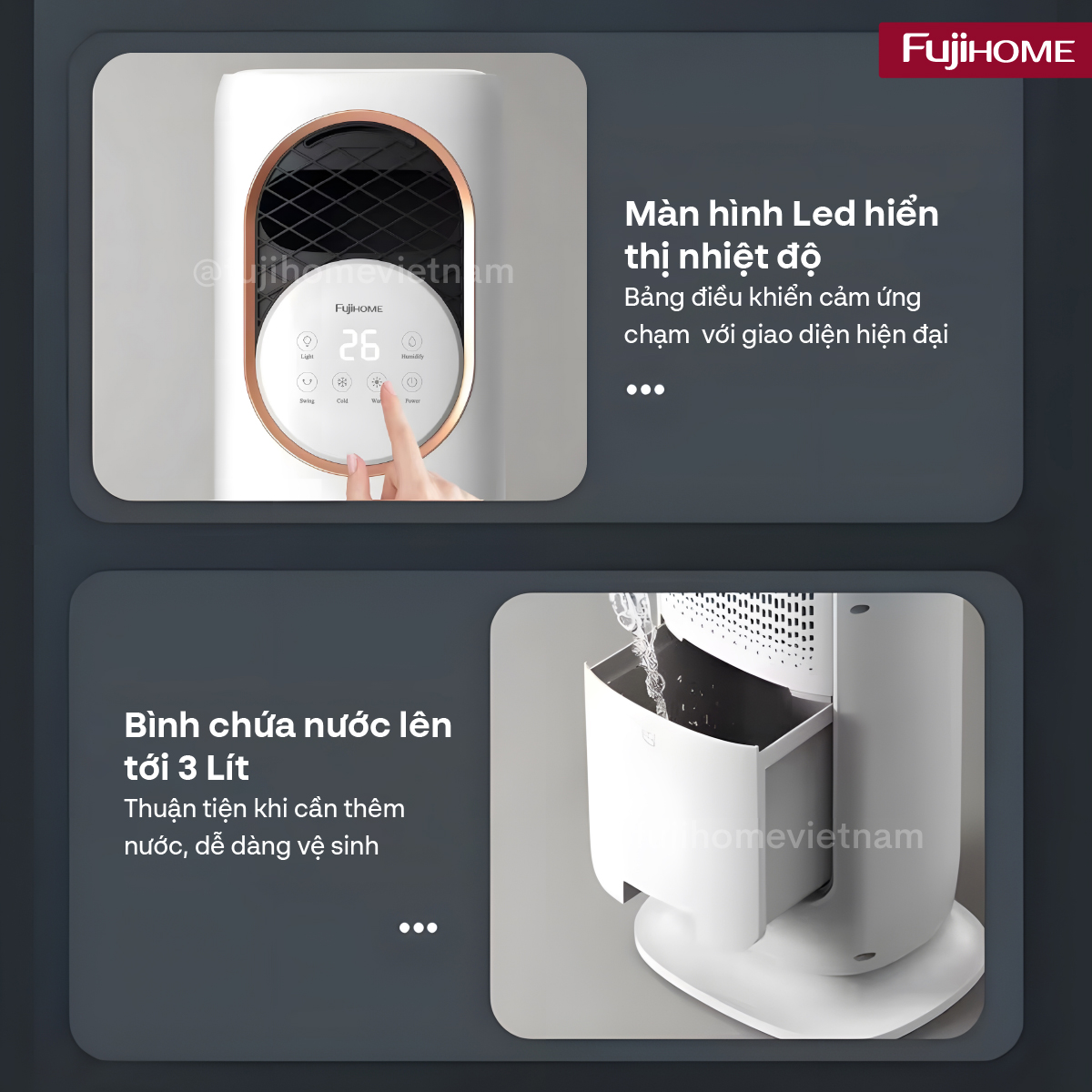 Quạt điều hòa Fujihome AC01