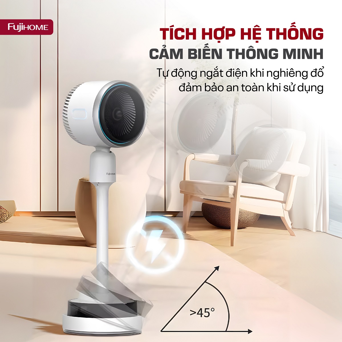 Quạt điều hòa bốn mùa đa năng Fujihome AC707