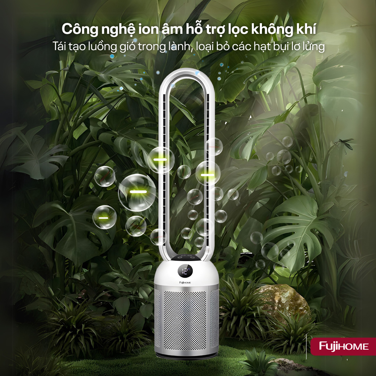 Quạt không cánh Fujihome BF307DC