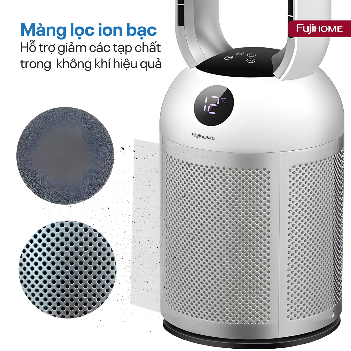 Quạt không cánh Fujihome BF307DC