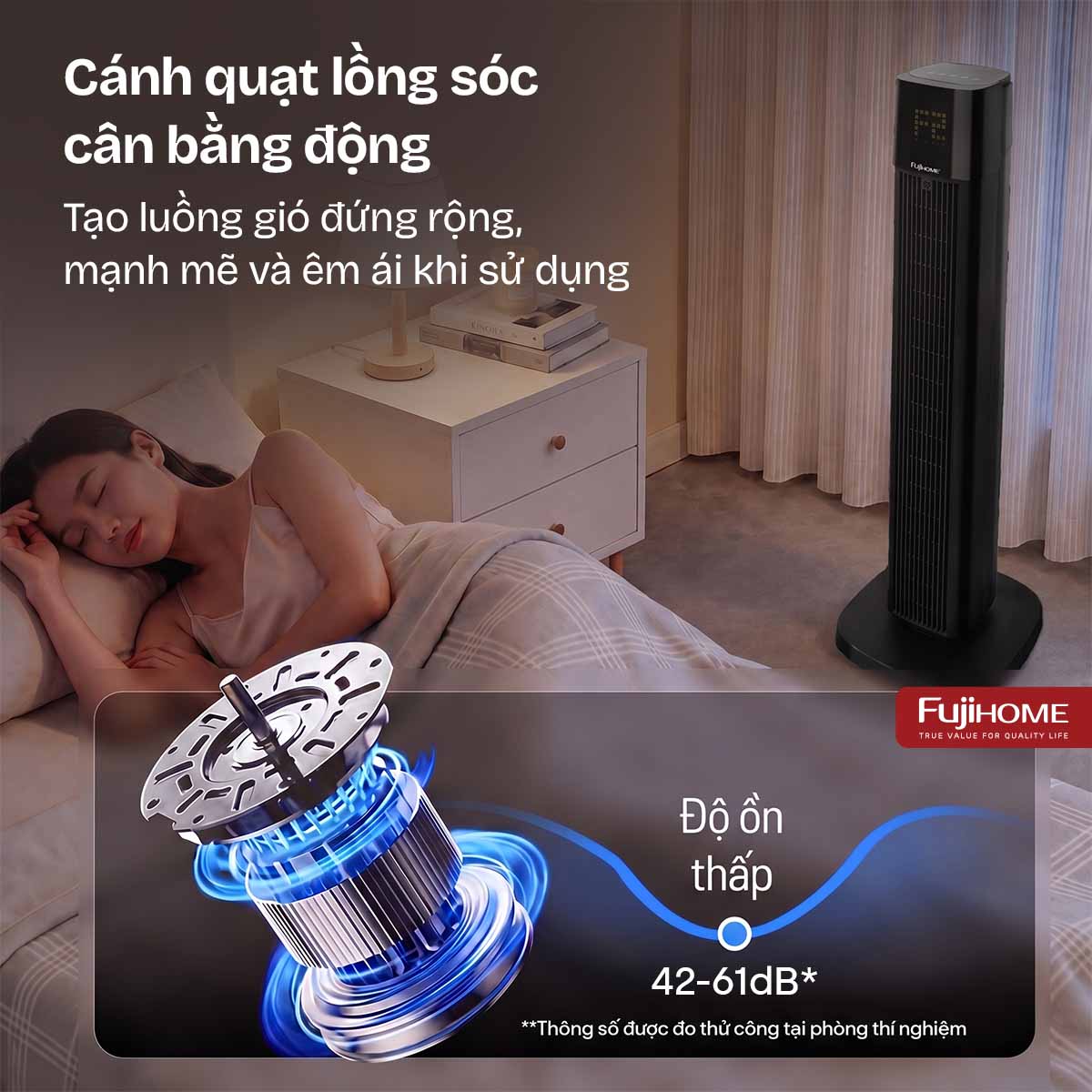 Quạt tháp FujiHome TF-51F