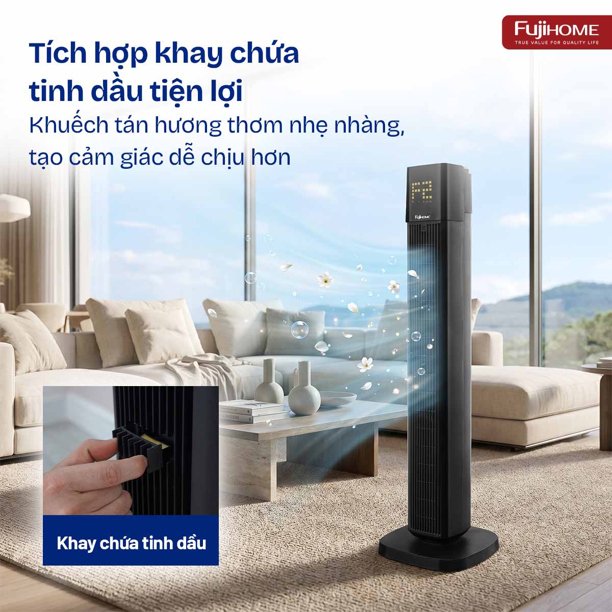Quạt tháp FujiHome TF-51F