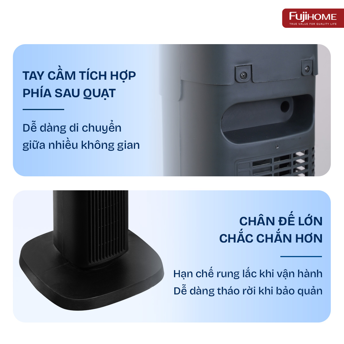 Quạt tháp FujiHome TF-51F