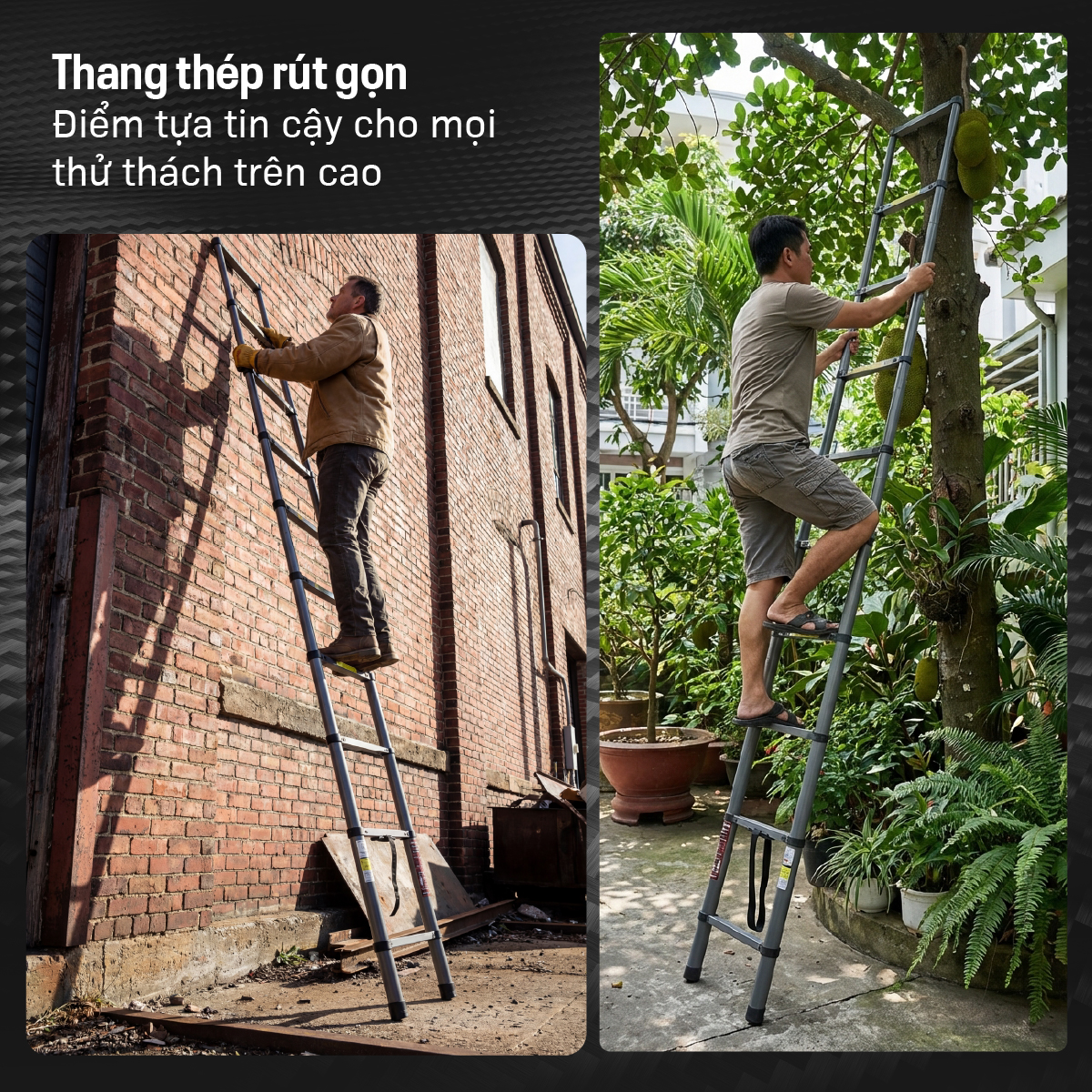 Thang rút đơn thép carbon Fujihome STL39