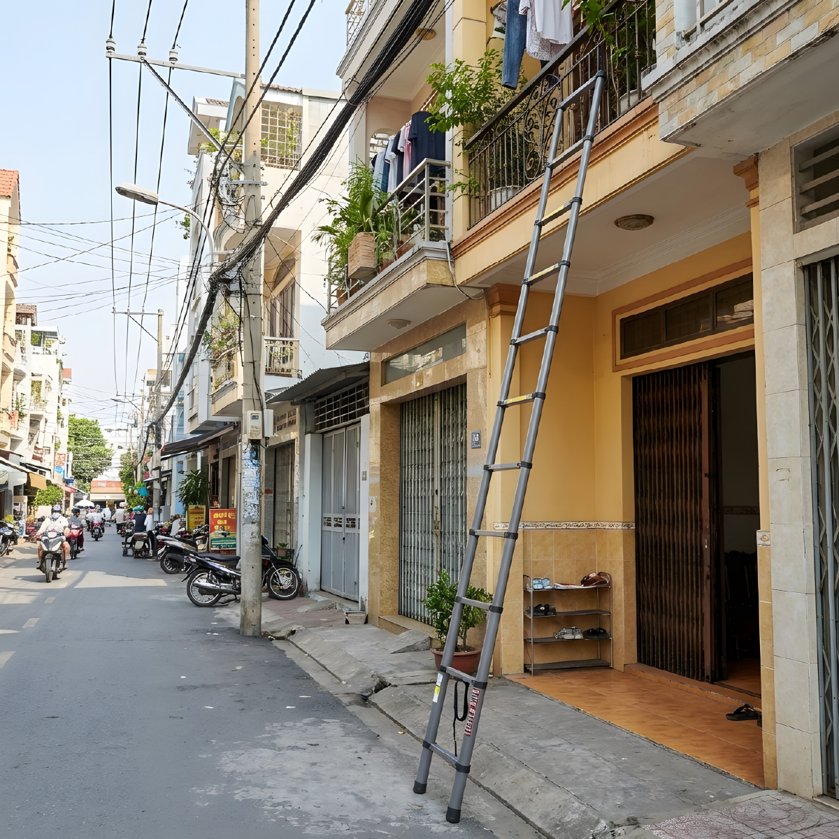 Thang rút đơn thép carbon Fujihome STL43