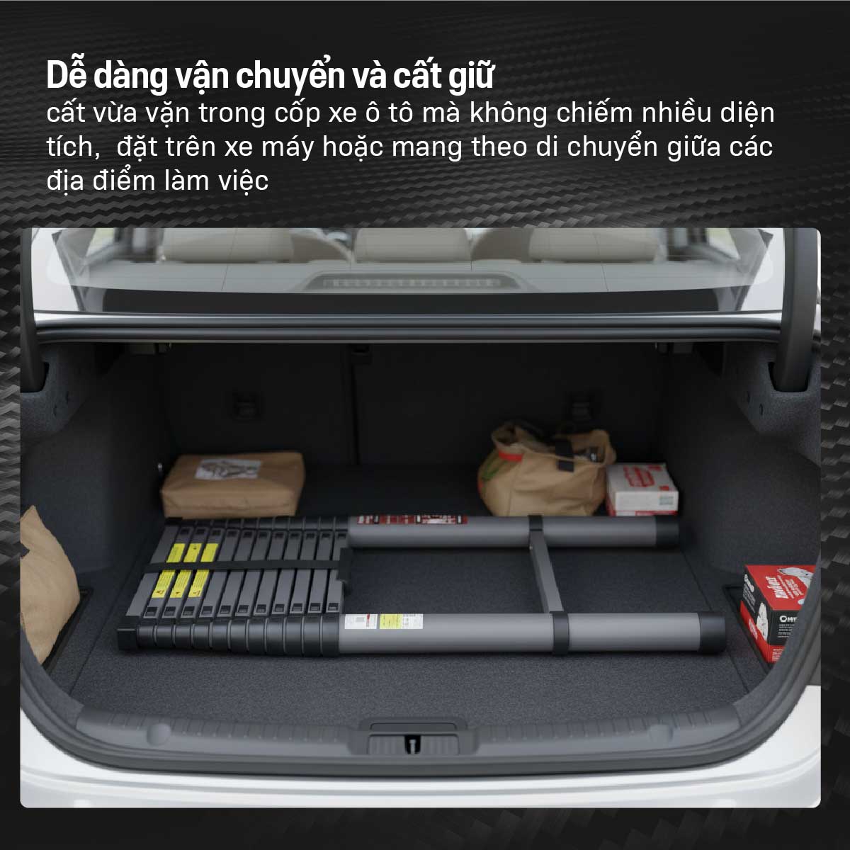 Thang rút đơn thép carbon Fujihome STL51