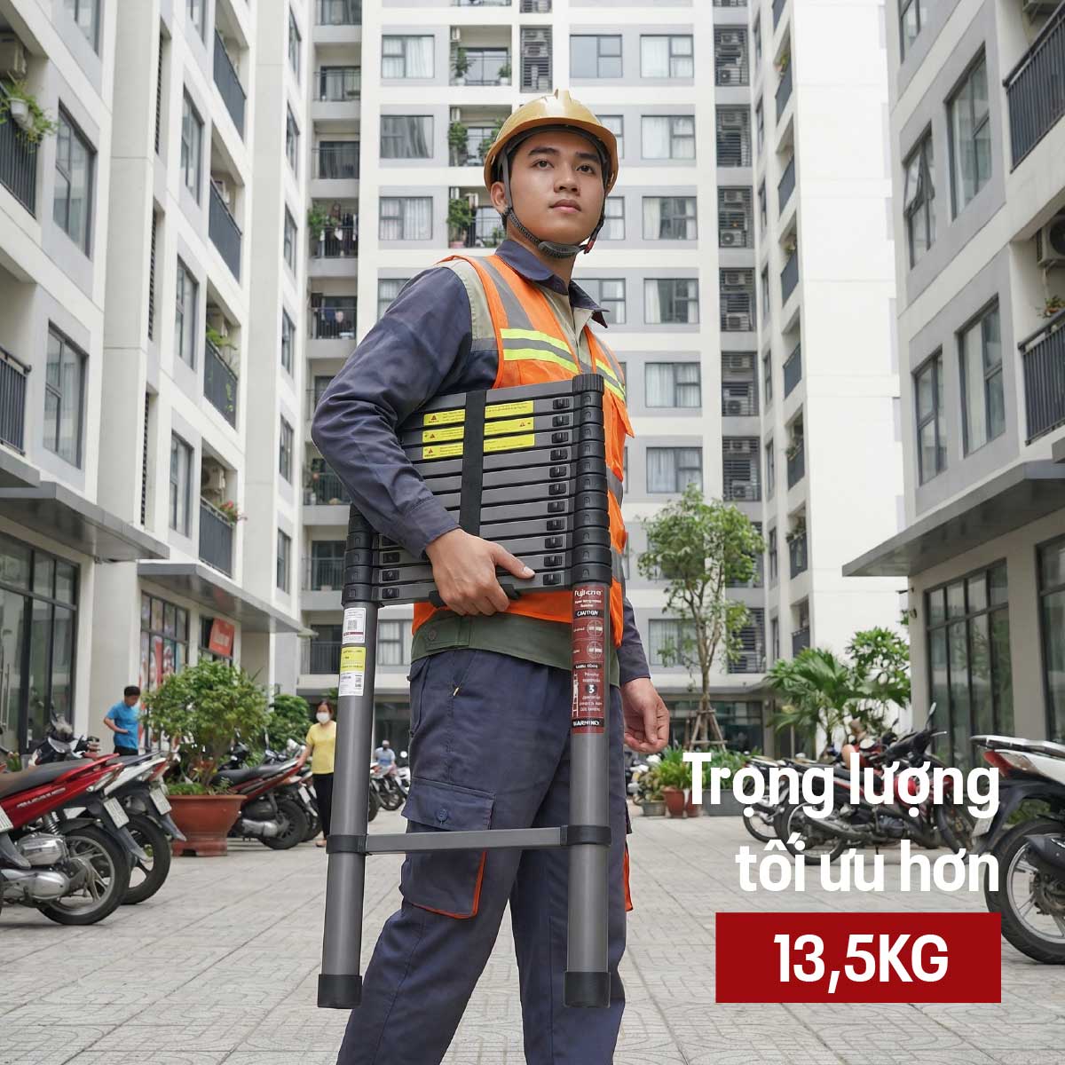 Thang rút đơn thép carbon Fujihome STL51