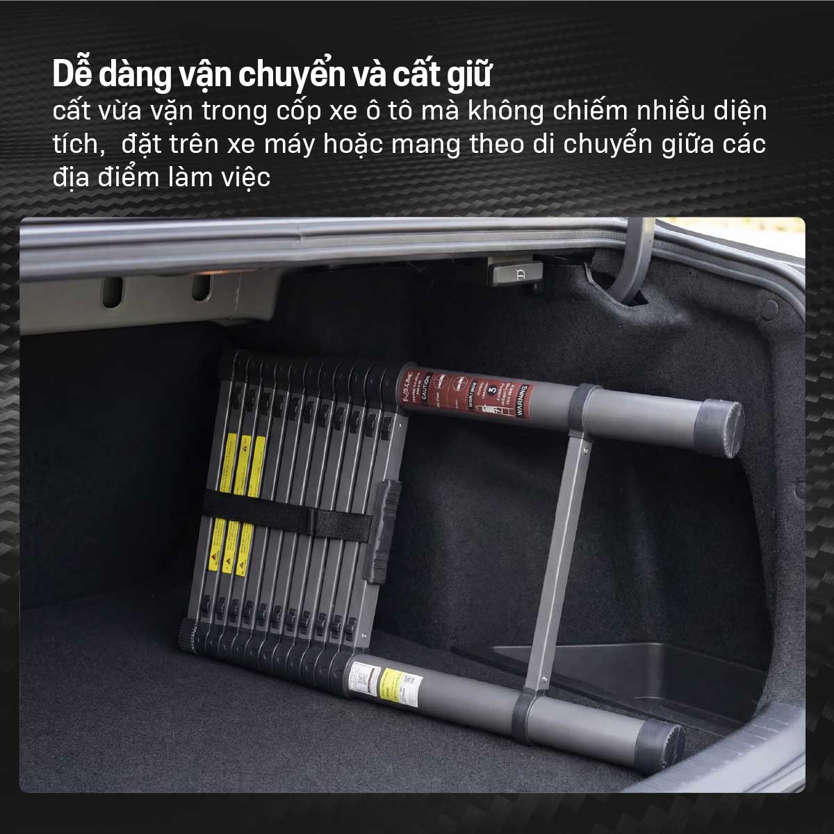 Thang rút đơn thép carbon Fujihome STL55