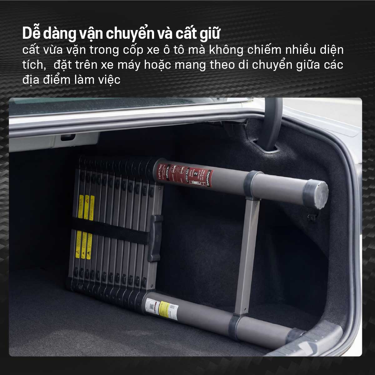 Thang rút đơn thép carbon Fujihome STL59