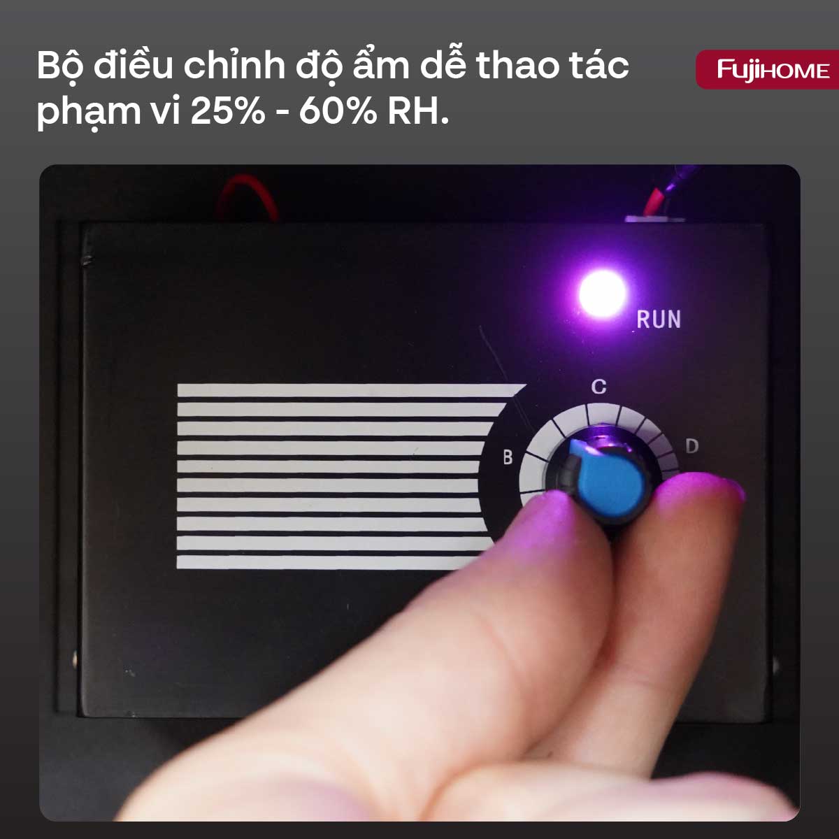 Tủ chống ẩm Fujihome thế hệ mới DC-25M – Bảo vệ tối ưu, vận hành bền bỉ