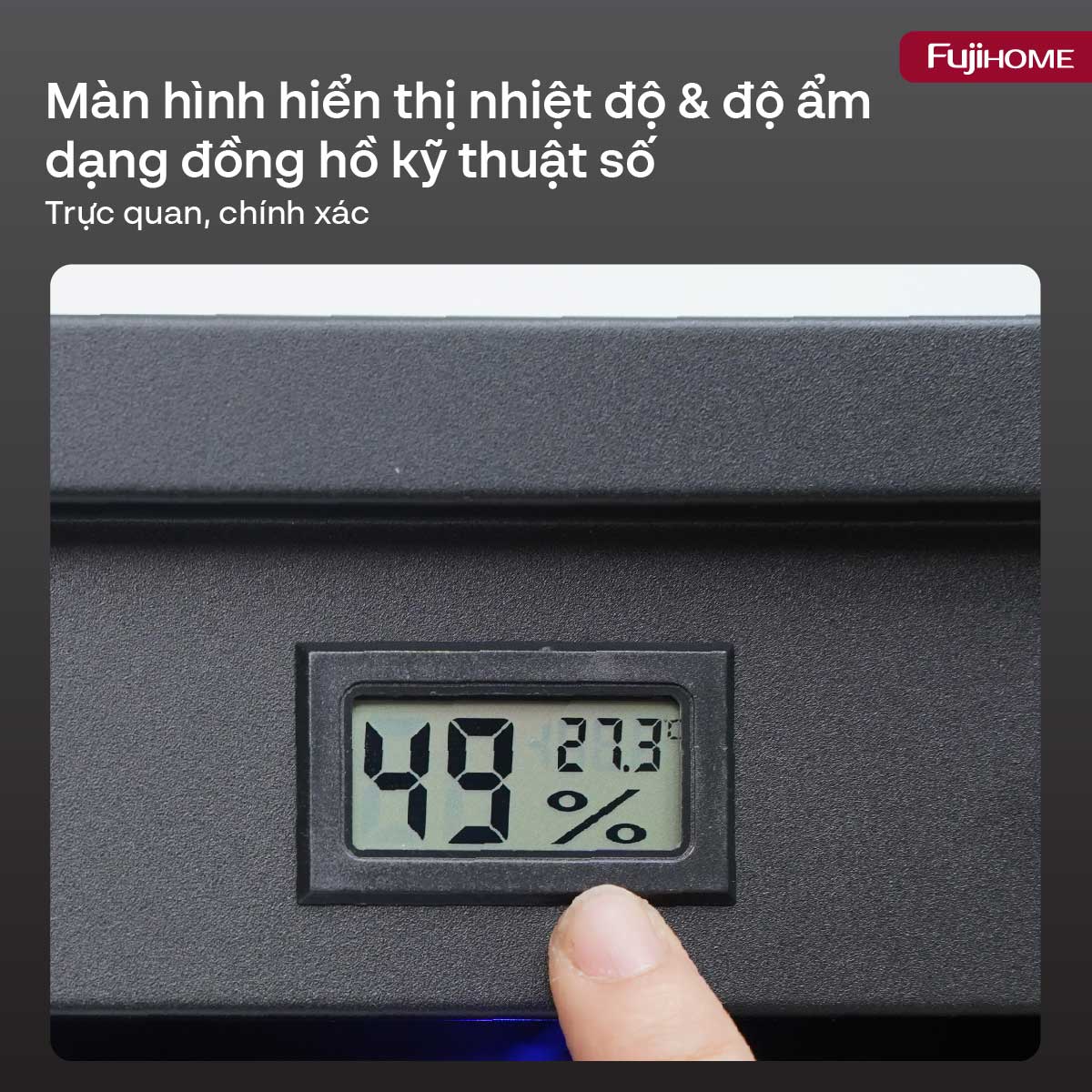 Tủ chống ẩm Fujihome thế hệ mới DC-25M – Bảo vệ tối ưu, vận hành bền bỉ