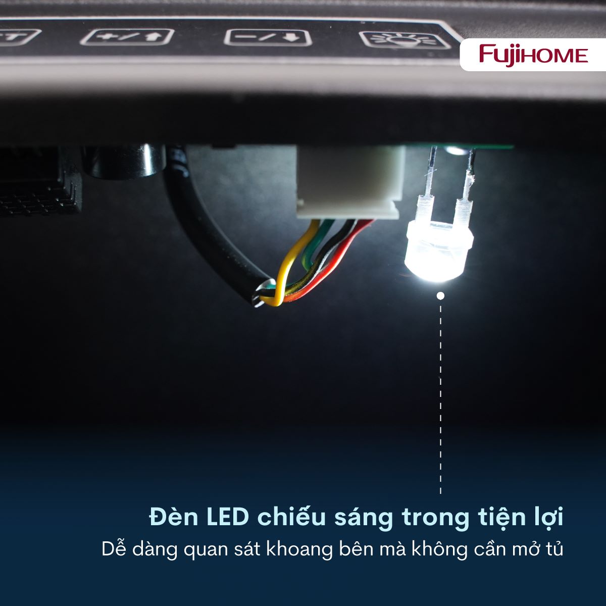 Tủ chống ẩm thế hệ mới Fujihome DC-30E 30L 