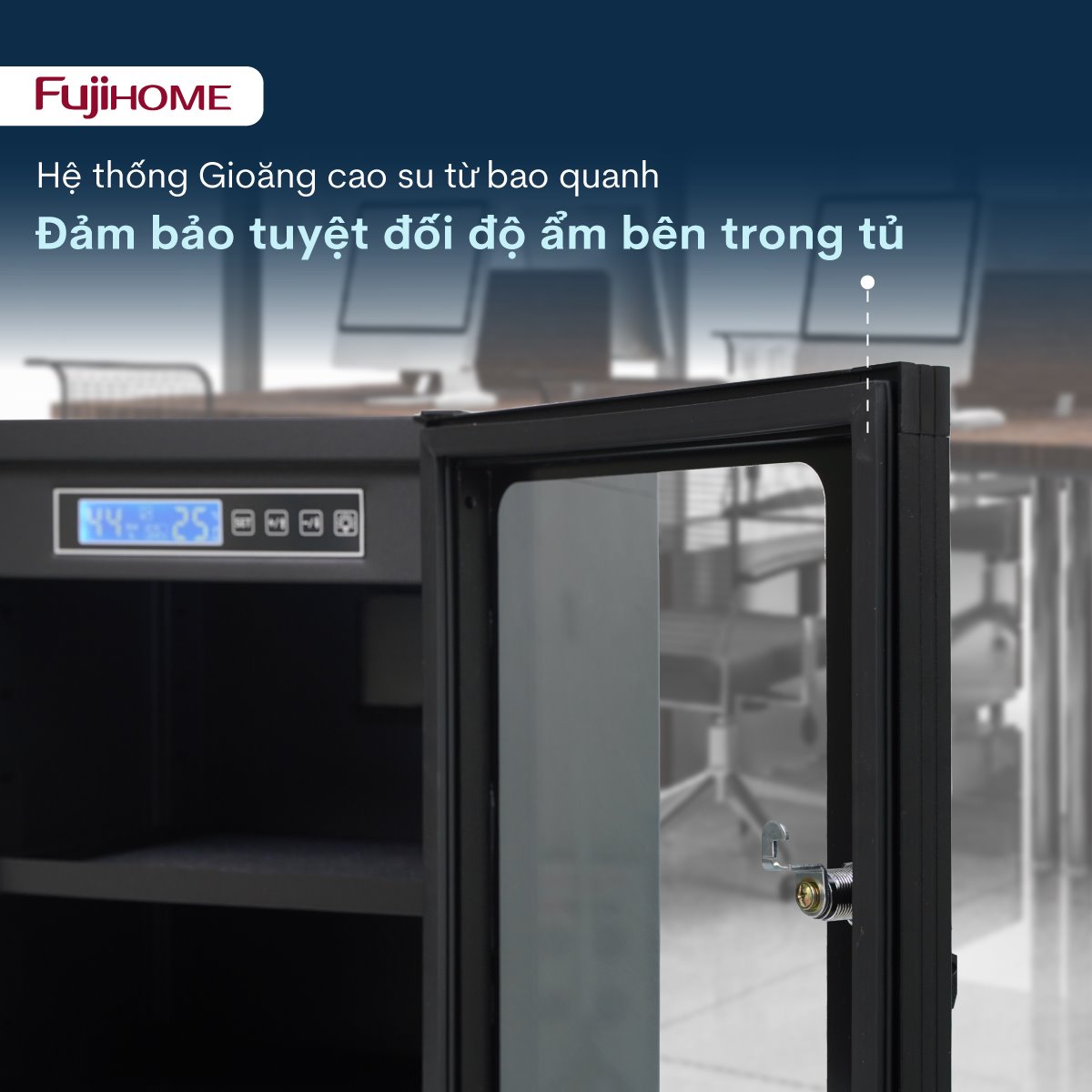 Tủ chống ẩm thế hệ mới Fujihome DC-30E 30L 