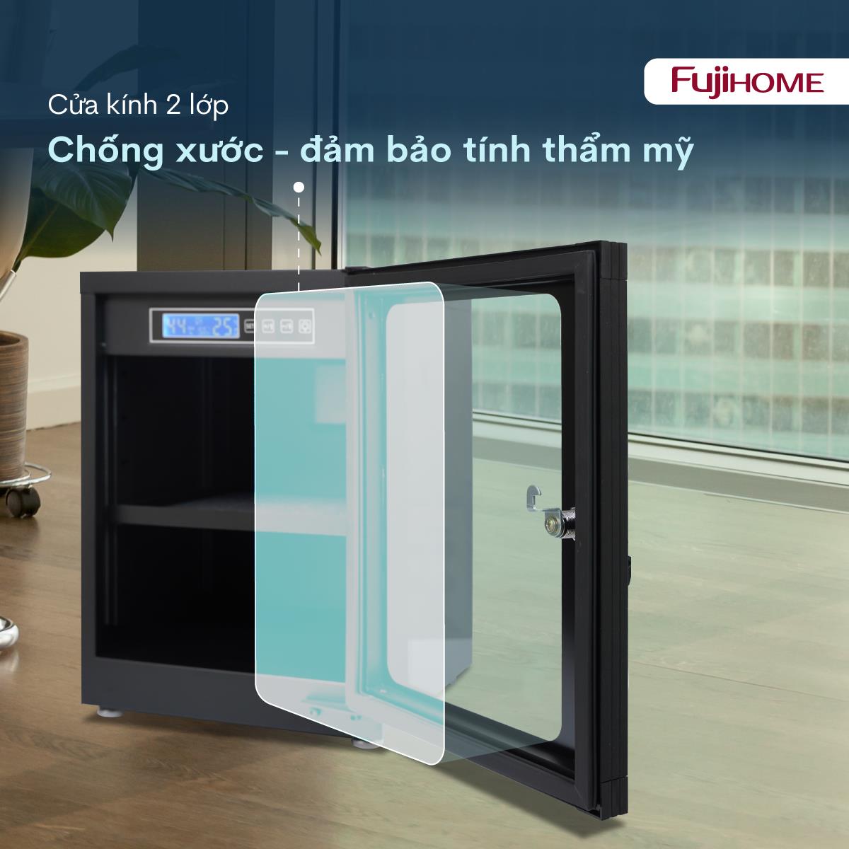 Tủ chống ẩm thế hệ mới Fujihome DC-30E 30L 