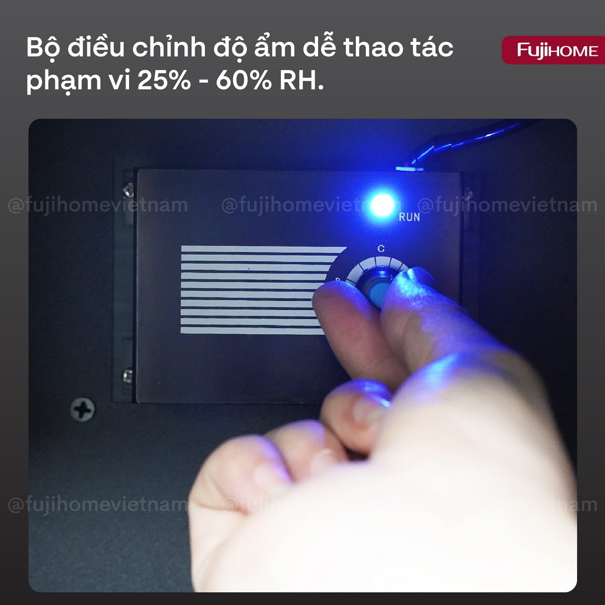 Tủ chống ẩm thế hệ mới Fujihome DC-30M 30L