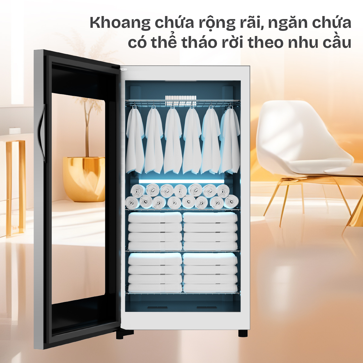 Tủ sấy giày dép khử khuẩn Fujihome SD128