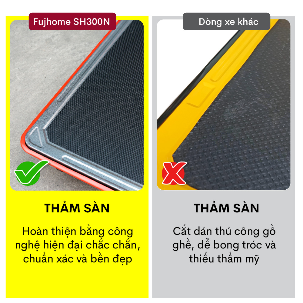 Xe đẩy hàng Fujihome SH300N