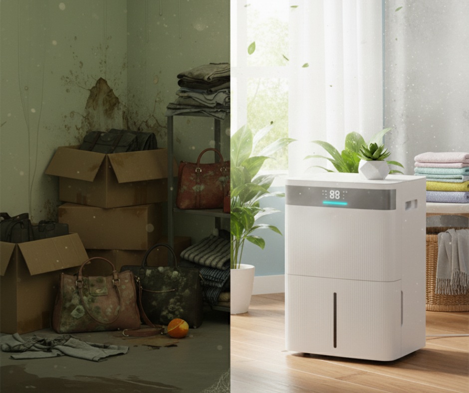 Máy hút ẩm Fujihome chống nồm, tiết kiệm điện cho gia đình