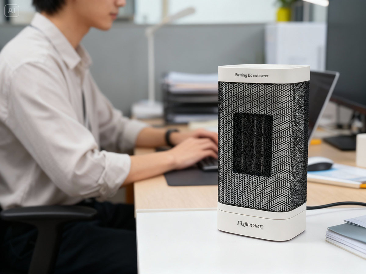 Máy sưởi gốm Fujihome FH600 và FH1100 – giải pháp sưởi ấm yên tĩnh, tiết kiệm cho văn phòng